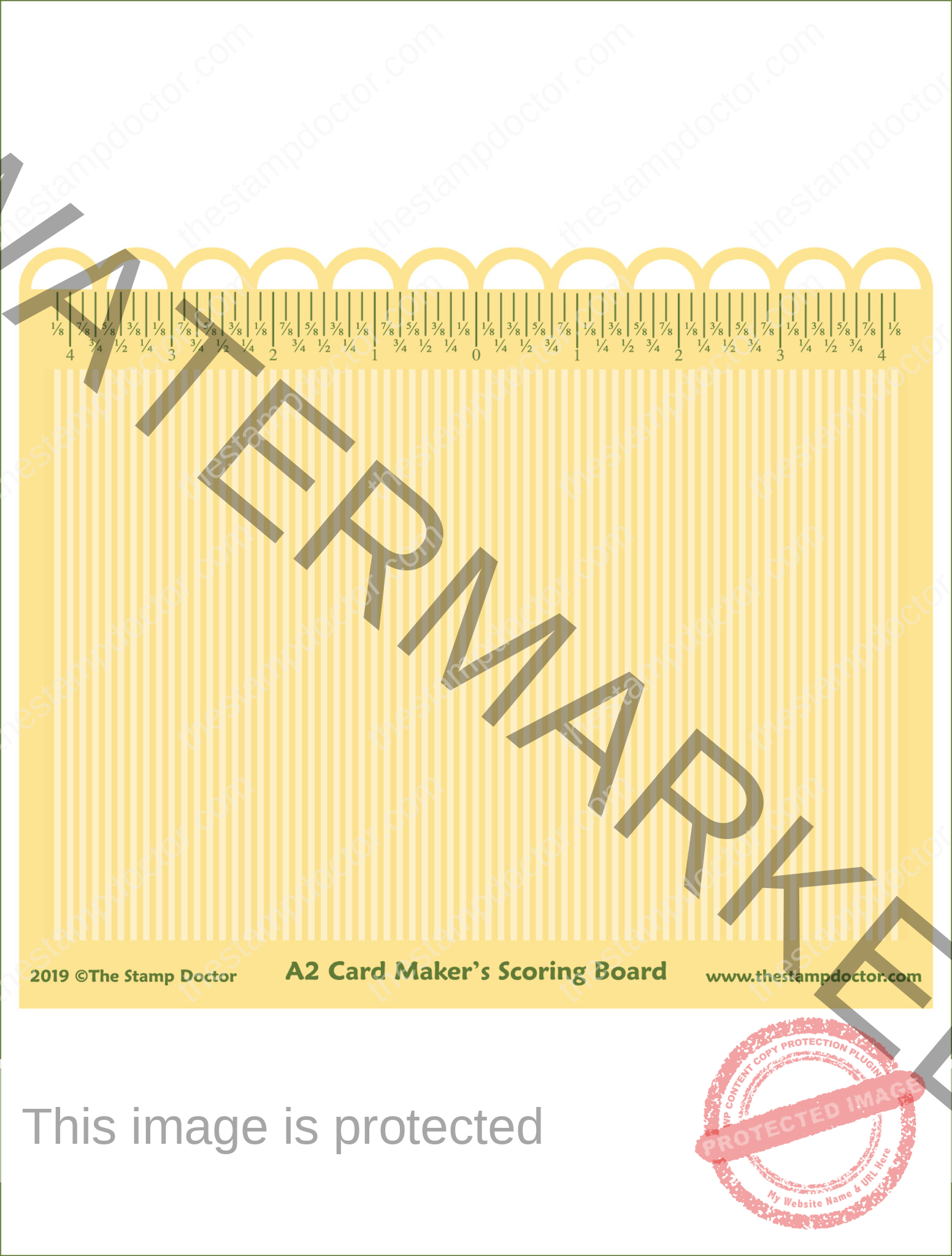 A2 Card Maker’s Scoring Board The Stamp Doctor