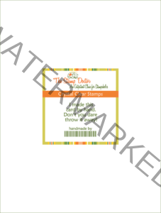Handmade Bar Code | Stamps – The Stamp Doctor
