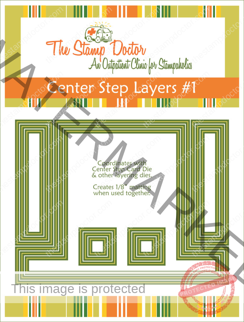 Center Step Card Instructions.pdf Center Step | Card Dies – The Stamp Doctor