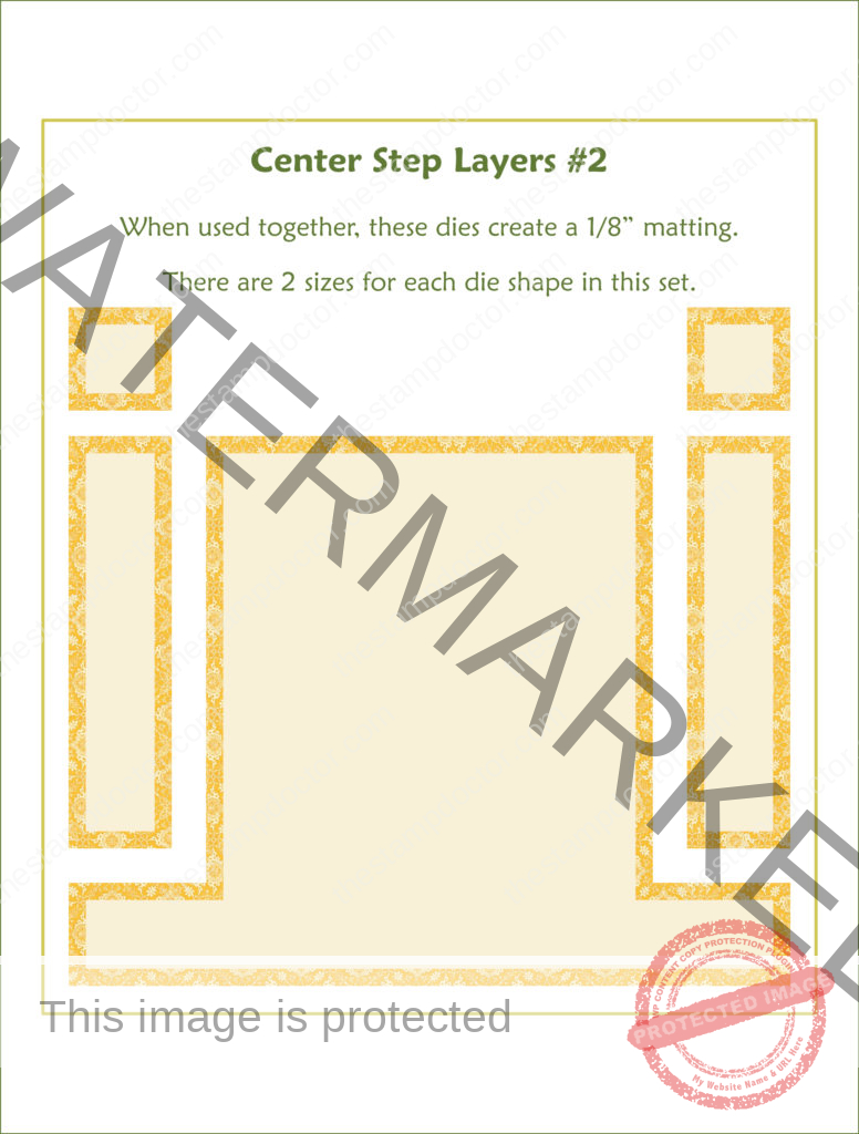 Center Step Card Instructions.pdf Center Step | Card Dies – The Stamp Doctor